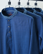 Sapphire Blue Edition - TAZVAR Sahara Panjabi - Image 2