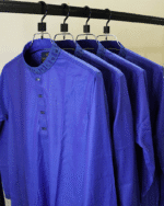 Imperial Indigo Edition  - TAZVAR Sahara Panjabi - Image 2