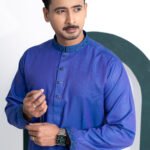 Imperial Indigo Edition  - TAZVAR Sahara Panjabi