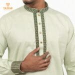 Luxury Panjabi - Mint Lemon (Eid Collection 2026)