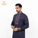 Luxury Panjabi - Midnight Purple (Eid DCollection 2026) - Image 2