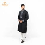 Luxury Panjabi - Black (Eid Collection 2026) - Image 3