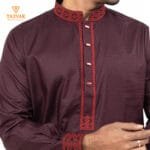 Luxury Panjabi - Deep Maroon (Eid Collection 2026)
