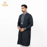 Luxury Panjabi - Navy Blu (Eid Collection 2026) - Image 2