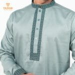 Luxury Panjabi - Ash Green (Eid Collection 2026)