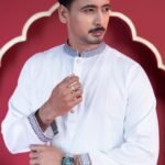 TAZVAR Premium White Panjabi